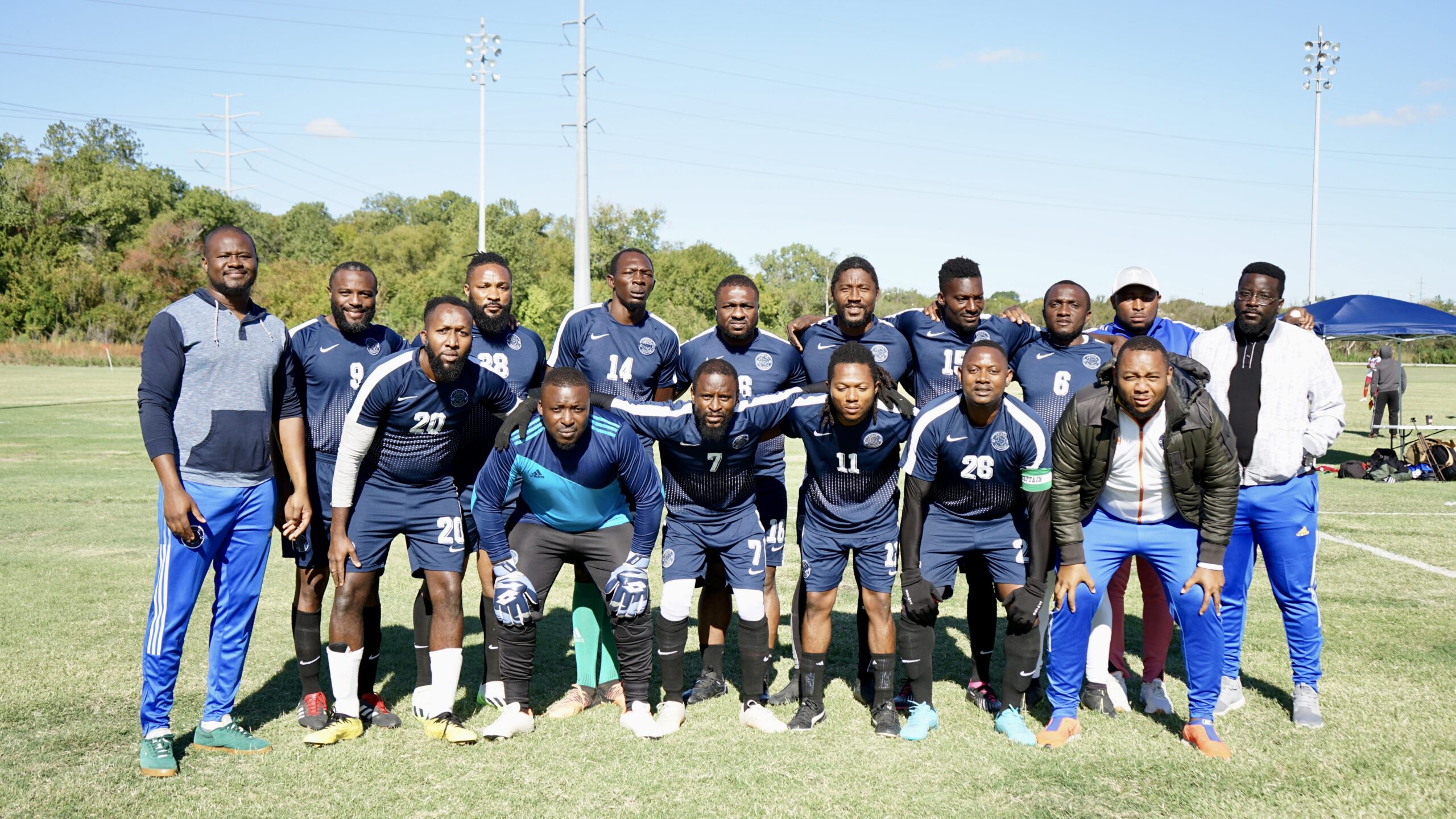 Frisco SC players on the field